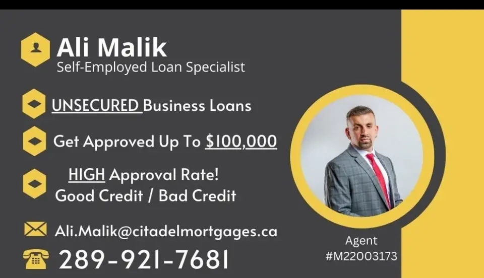 Citadela Mortgages business card