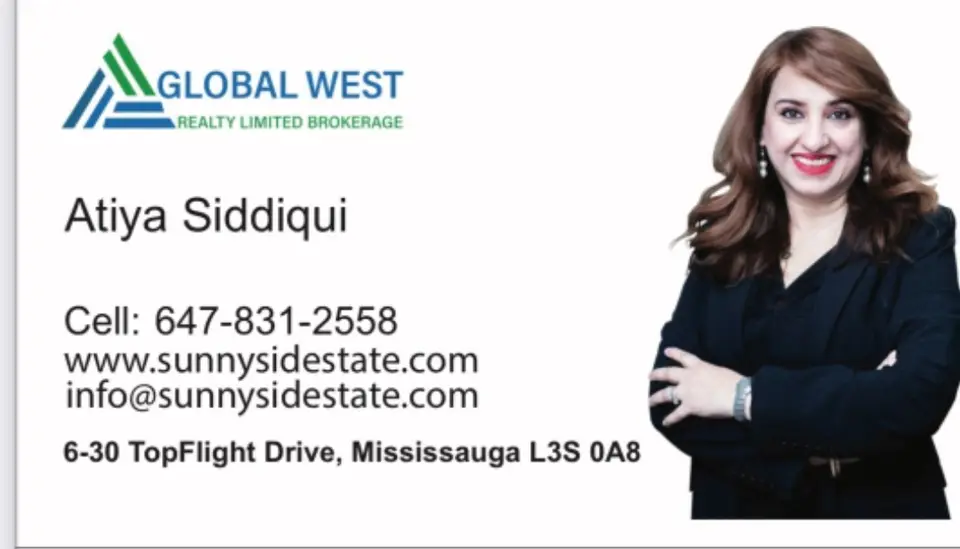 Sunnyside Estate business card