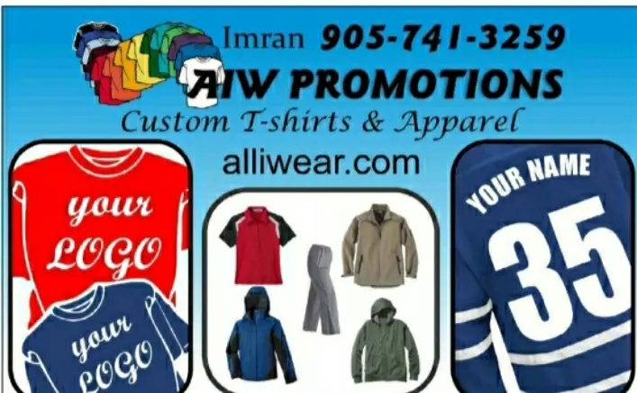 Imran business card: Custom T-Shirts and Apparel