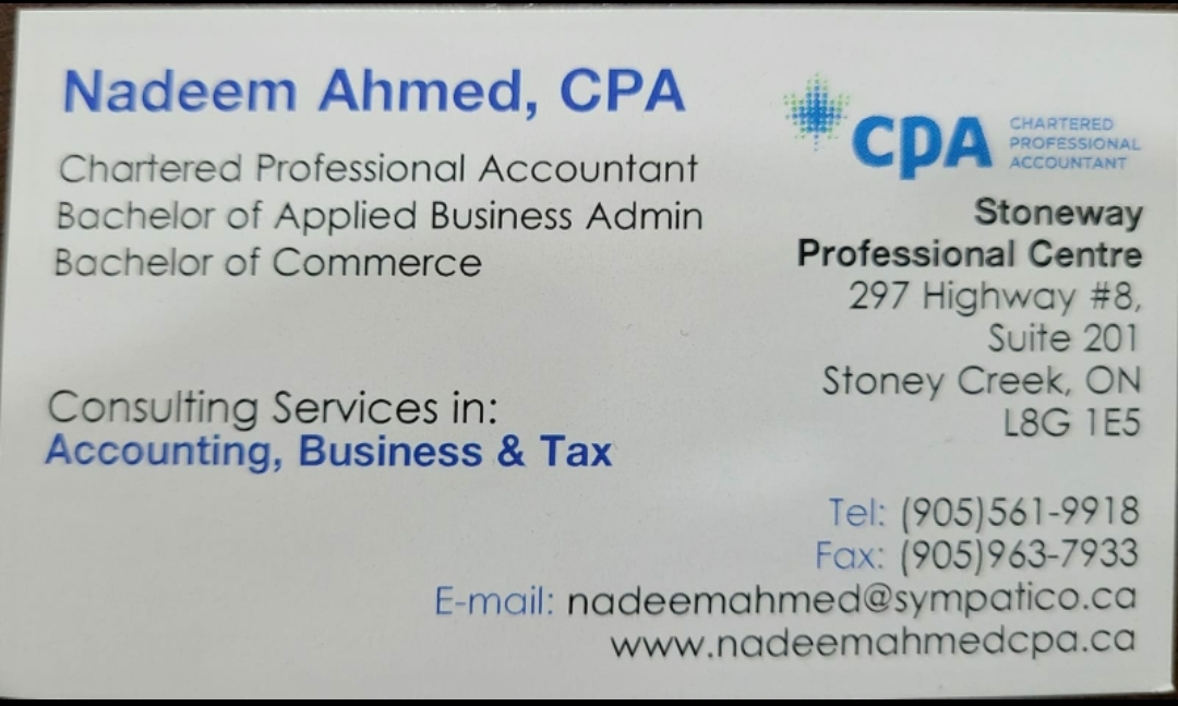 Nadeem Ahmed, CPA