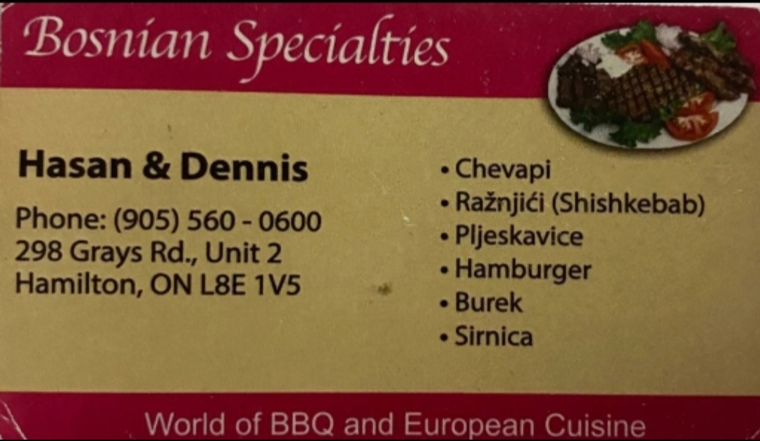Bosnian Specialties